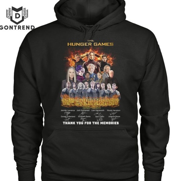 The Hunger Game 12th Anniversary 2012-2024 Signature Thank You For The Memories Unisex T-Shirt