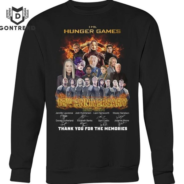 The Hunger Game 12th Anniversary 2012-2024 Signature Thank You For The Memories Unisex T-Shirt