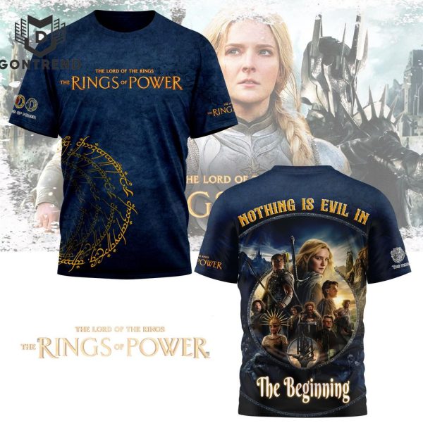 The Lord Of The Rings The Rings Of Power – Nothing Is Evil In The Beginning 3D T-Shirt