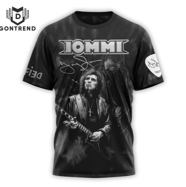 Tony Iommi I Didnt Follow Any Rule At All I Made My Own 3D T-Shirt