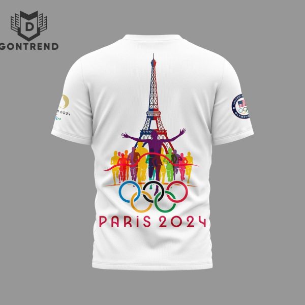 US Olympic Team Track & Field 2024 3D T-Shirt