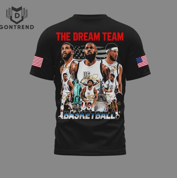 USA Basketball The Dream Team Signature 3D T-Shirt