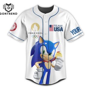 Personalized Team USA Olympic 2024 Baseball Jersey