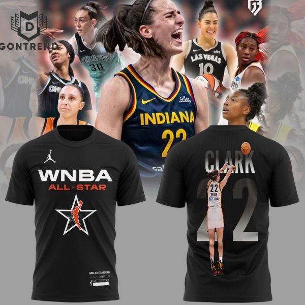 WNBA Caitlin Clark Team All Star 3D T-Shirt