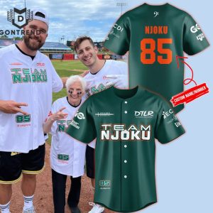 David Njoku Celebrity Softball Game Cleveland Browns Baseball Jersey