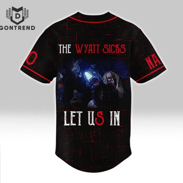 WWE The Wyatt Sicks Let Us In Baseball Jersey