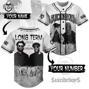 Personalized Suicideboys Long Term Effects Of Suffering Baseball Jersey