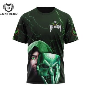 Doctor Doom New Mask Same Task 3D T-Shirt