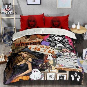 Taylor Swift In My Spooky Era Halloween Bedding Set