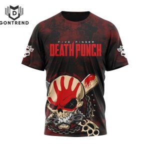 Five Finger Death Punch 2024 Tour 3D T-Shirt