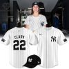 2024 Caitlin Clark x New York Yankees Baseball Jersey