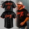 Personalized 2024 Cincy Cincinnati Bengals Baseball Jersey