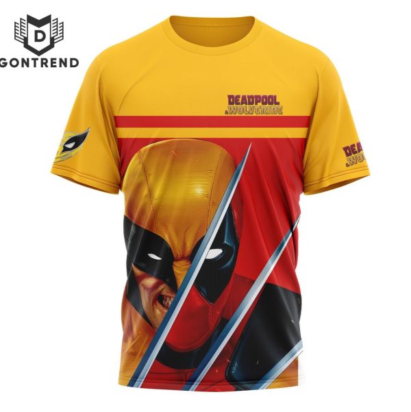 2024 Deadpool And Wolverine Let Go 3D T-Shirt