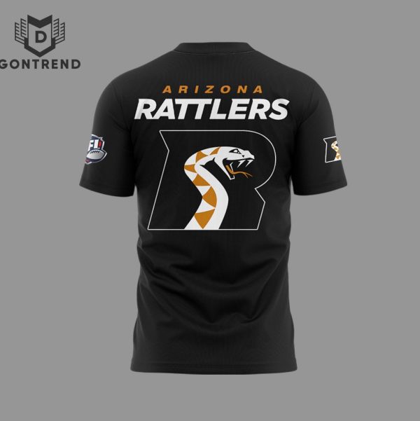 2024 IFL Arizona Rattlers Design 3D T-Shirt