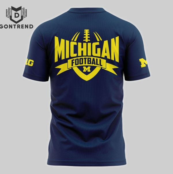 2024 Michigan Wolverines Football 3D T-Shirt