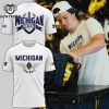 2024 Michigan Wolverines Football 3D T-Shirt