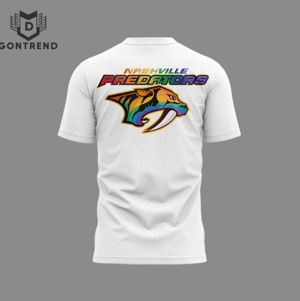 2024 Nashville Predators Pride Parade 3D T-Shirt