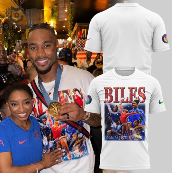 2024 Paris Olympic Golden Girls Simone Biles 3D T-Shirt