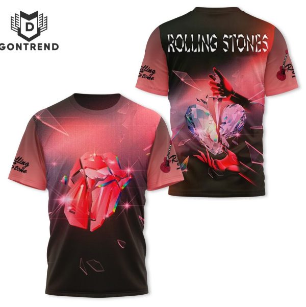 2024 The Rolling Stones Design 3D T-Shirt