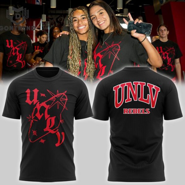 2024 UNLV Rebels Football Logo 3D T-Shirt