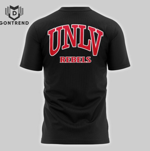 2024 UNLV Rebels Football Logo 3D T-Shirt