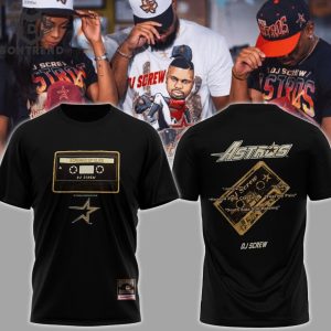 Houston Astros x DJ Screw 3D T-Shirt