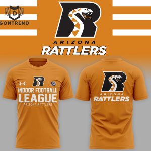 2024 IFL Arizona Rattlers Design 3D T-Shirt – White