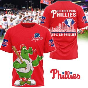 Philadelphia Phillies Let Go Phillies 3D T-Shirt