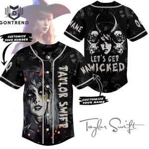 Taylor Swift Let Get Wicked Design Baseball Jersey