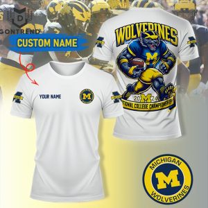 Personalized Michigan Wolverines 2024 National College Champions 3D T-Shirt