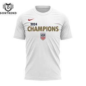 2024 Gold Medal Olympic USA Womens Soccer Design 3D T-Shirt