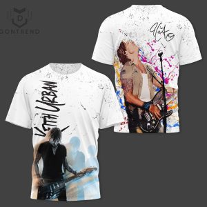 Keith Urban Signature Design 3D T-Shirt