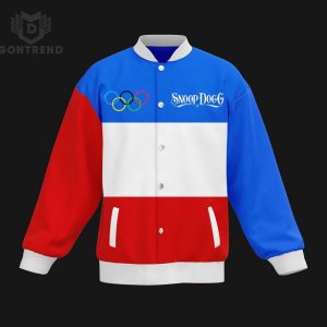 Snoop Dogg Olympic Paris 2024 Baseball Jacket