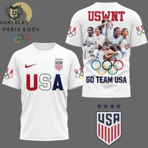 US WNT Go Team USA Olympic 2024 3D T-Shirt