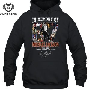 In Memory Of Michael Jackson 1958-2025 The Man – The Myth – The Legend Signature Design Unisex T-Shirt