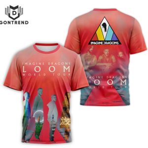 Imagine Dragons Loom World Tour Baseball Jersey