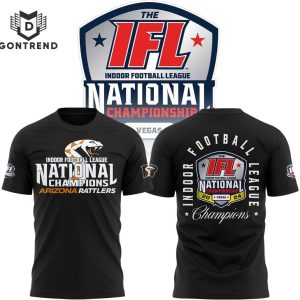 Arizona Rattlers Indoor Football League National Champions 2024 3D T-Shirt