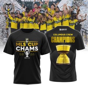 MLS Cup Chams 2024 Columbus Crew 2024 Leagues Cup Champions 3D T-Shirt