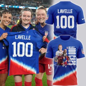 U.S. Womens National Soccer Team Rose Lavelle 100 3D T-Shirt