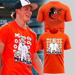 The Milkman Baltimore Orioles Signature 3D T-Shirt