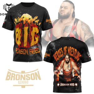 Heroes Of Wrestling Bronson Reed 3D T-Shirt