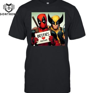 Deadpool And Wolverine Besties 4ever Unisex T-Shirt