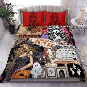 Taylor Swift In My Spooky Era Halloween Bedding Set