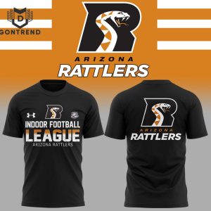 2024 IFL Arizona Rattlers Design 3D T-Shirt – White