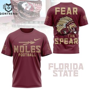 Florida State Seminoles Fear The Spear 3D T-Shirt