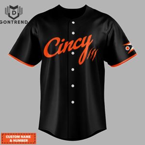 Personalized 2024 Cincy Cincinnati Bengals Baseball Jersey