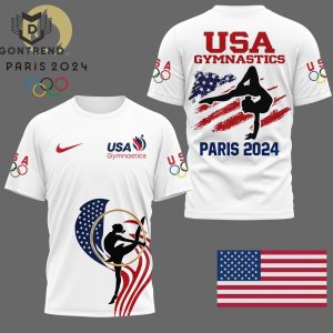 USA Gymnastics Olympics 2024 3D T-Shirt