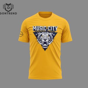 Nashville Predators Music City Hockey Tour 24-25 3D T-Shirt