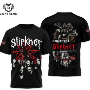 Slipknot Knotfest Iowa 2024 3D T-Shirt