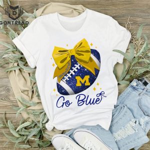 Michigan Wolverines Football Go Blue T-Shirt